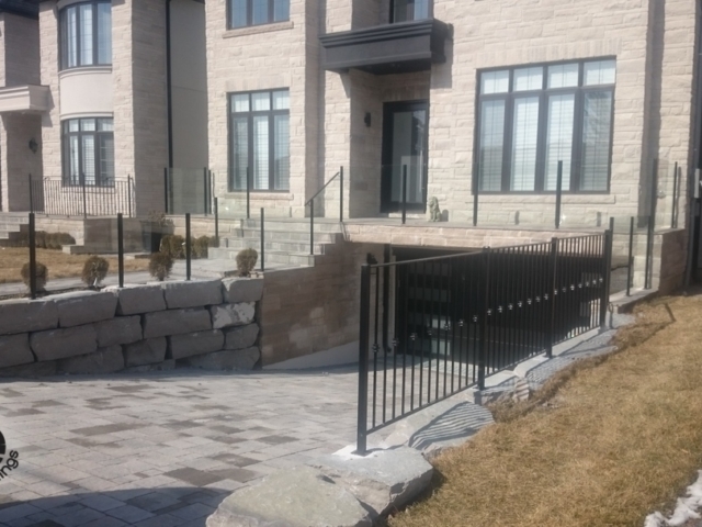 outdoor railings