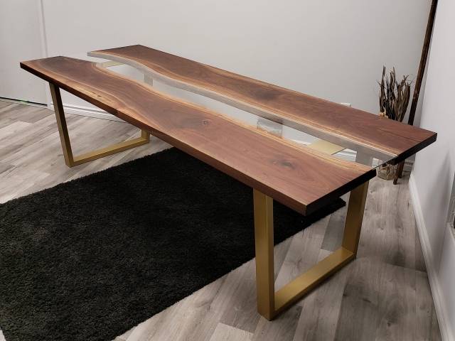 live edge river table